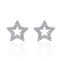 Orecchini Stroili Oro Donna in Oro bianco Zircone 1412816 - 1412816